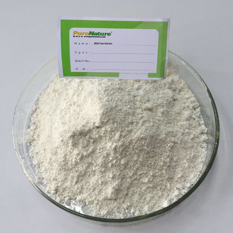 Wild Yam Extract powder Specification 98% Diosgenin CAS 512-04-9 natural nutrition supplements pharmaceutical raw materials