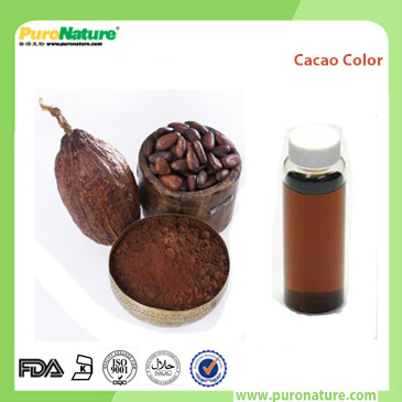 Cacao natural colorant powder
