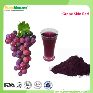 Grape skin extract color powder