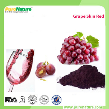 Grape skin extract natural colorant